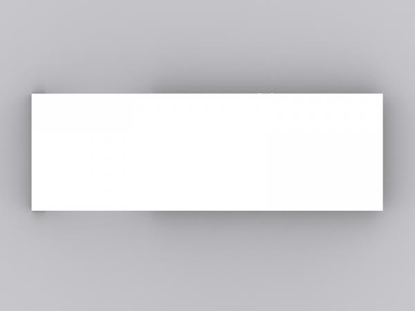 MOD-1744 Waterfall Workstation Counter -- Plan View